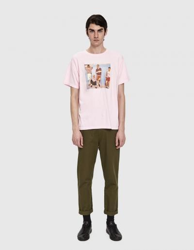 Strangeways Nyc Summer Of '86 T-shirt In Blossom