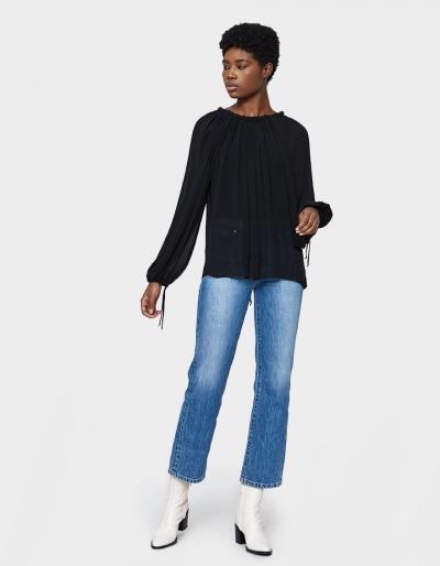 Shaina Mote Elsa Top In Onyx