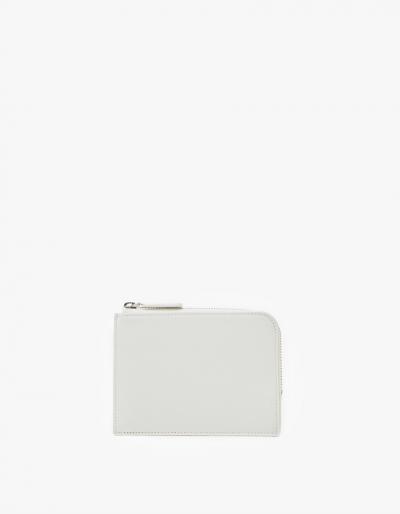 Common Projects Zipper Wallet In Off White