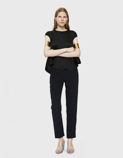 Pleats Please By Issey Miyake Flat Circle Top