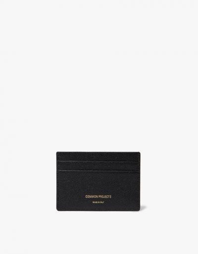 Common Projects Multi Cardholder In Black Grain