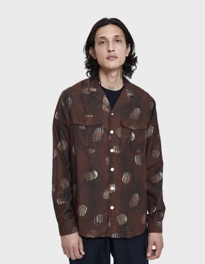 Schnayderman's Tv Noise Print Button Up