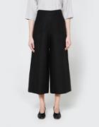 Margaret Howell Culotte Trouser In Black