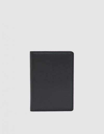 Common Projects Card Holder Wallet In Blue Grey