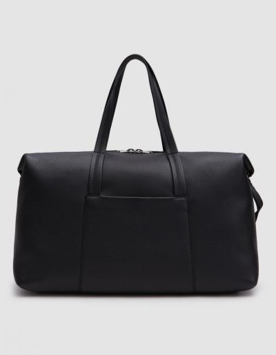 Maison Margiela Soft Grain Leather Weekender Bag