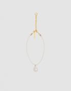 Lizzie Fortunato Best Friend Necklace In Ivory / Black