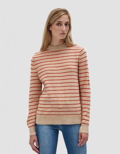 Ganni Mercer Striped Pullover