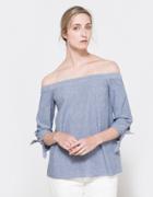 Farrow Eugenia Top In Denim