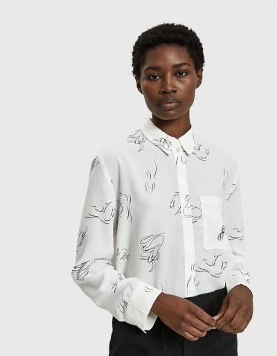 Farrow Tay Silhouette Blouse