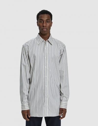 Dries Van Noten Striped Button Up