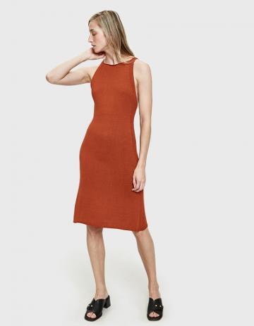 Mijeong Park Cross Back Knit Dress