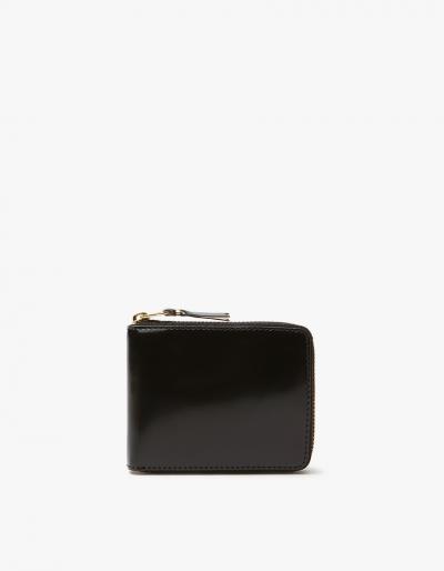 Comme Des Gar Ons Wallet Mirror Inside Sa7100mi Wallet In Gold