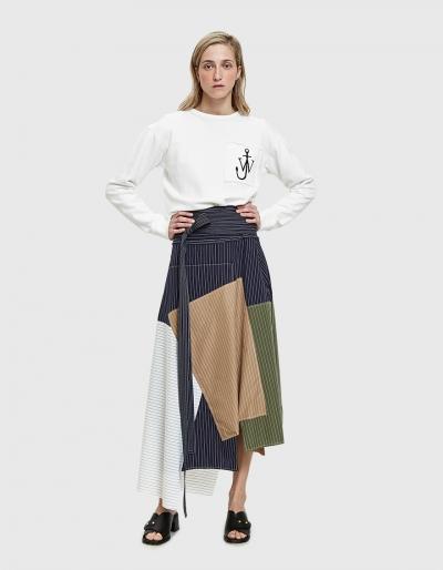 J.w. Anderson Logo Sweatshirt With Pocket Detail