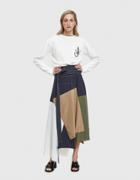J.w. Anderson Logo Sweatshirt With Pocket Detail