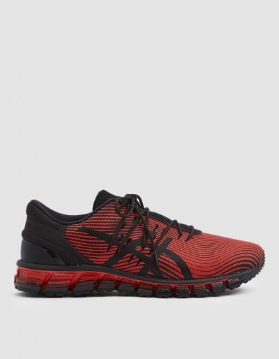 Asics Gel-quantum 360 4 Sneaker In Red Alert/black