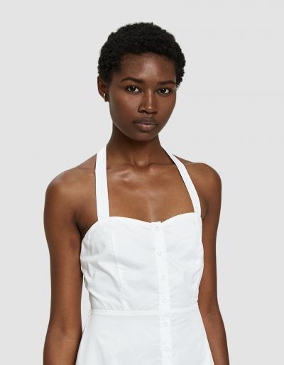Farrow Albertine Halter Dress
