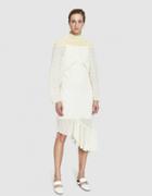 Christopher Esber Cruz Crinkle Turtleneck Dress