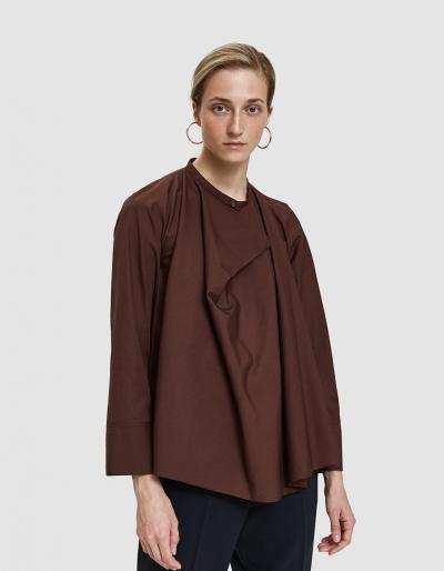 Lemaire Long Sleeve Poplin Blouse