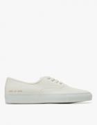 Common Projects Tournament Four Hole In Leather In White