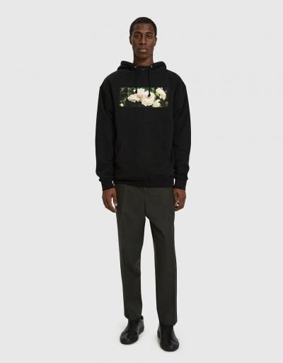 Need Floral Pullover Hoodie In Black