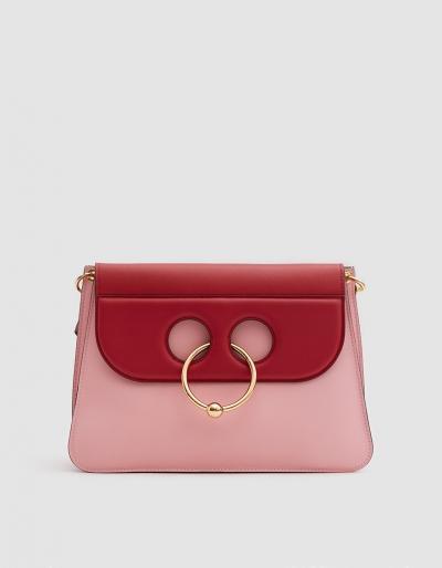 J.w. Anderson Medium Pierce Bag In Crimson Red