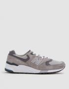 New Balance 999 Sneaker In Grey/pewter
