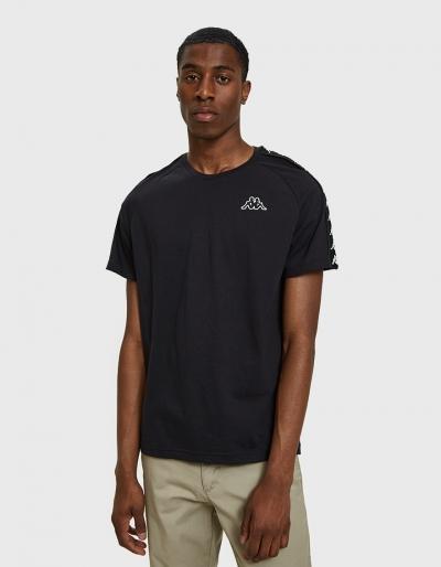 Kappa Banda Coen Slim Tee In Black