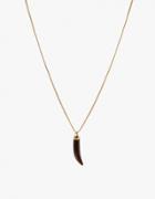 A.p.c. Moorea Necklace In Brown