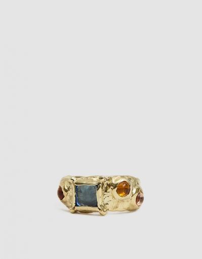 Mondo Mondo Suede Cabochon Ring