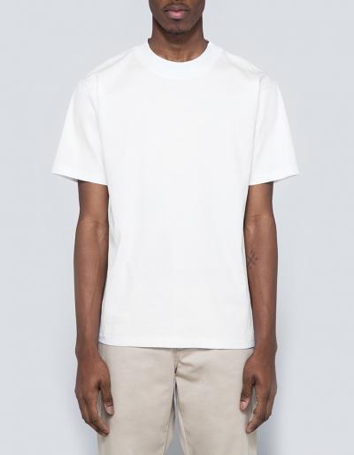 Acne Studios Naples Lux Tee In Chalk White