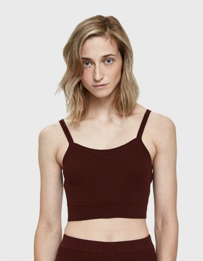 Live The Process Knit Crop Bralette