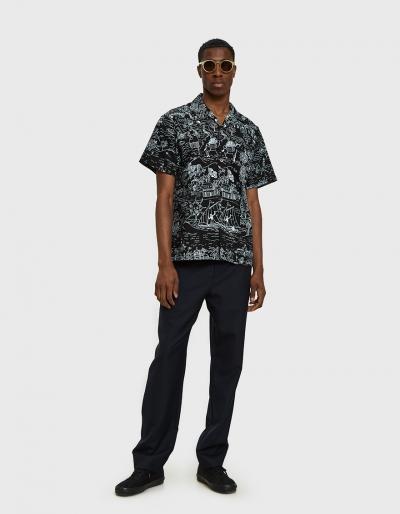 Orslow Aloha Shirt In P61 Print
