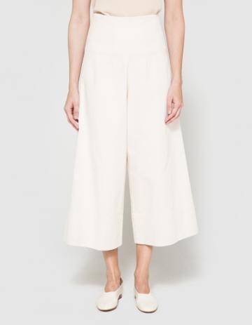 Caron Callahan Ellis Pant In Ivory