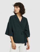 Stelen Camilla Jacket In Hunter Green