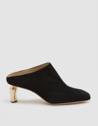 Rejina Pyo Corine Heel In Black/gold