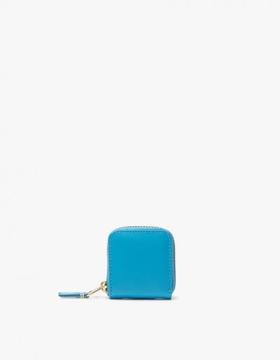 Comme Des Gar Ons Wallet Classic Leather Line Sa4100 Wallet In Blue