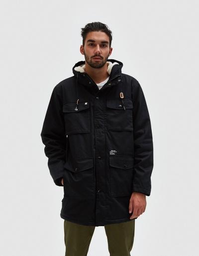 Obey Heller Ii Jacket In Black