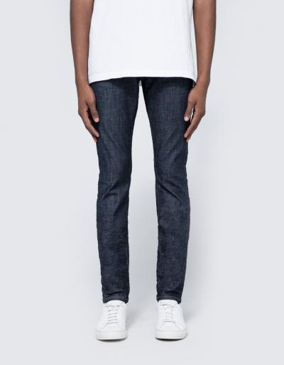 Purple Purple 001 Slim Fit Denim In Raw Indigo