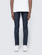 Purple Purple 001 Slim Fit Denim In Raw Indigo