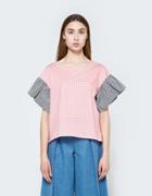Eliza Faulkner The Raffi Top In Gingham