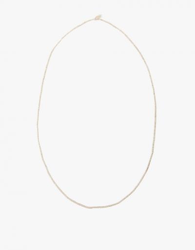 Need Supply Co. Thin Vintage Beaded Silver Necklace
