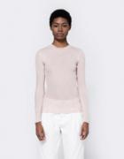 Achro Round Neck Thin Ribbed Knit Top