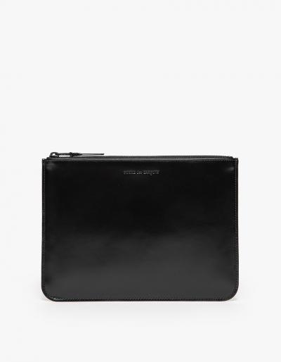 Comme Des Gar Ons Wallet Very Black