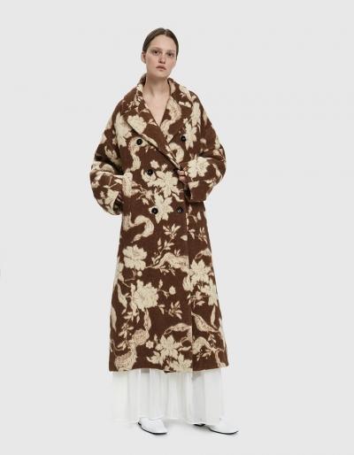 Jil Sander Fidenza Felted Alpaca Overcoat