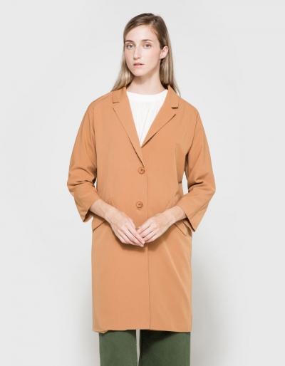 Stelen Boyfriend Coat In Amber