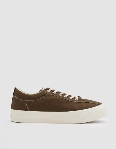 S.w.c. Dellow Canvas Sneakers In Khaki