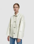 3.1 Phillip Lim Oversized Embroidery Rain Jacket