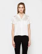 T By Alexander Wang S/s Button Thru Collared