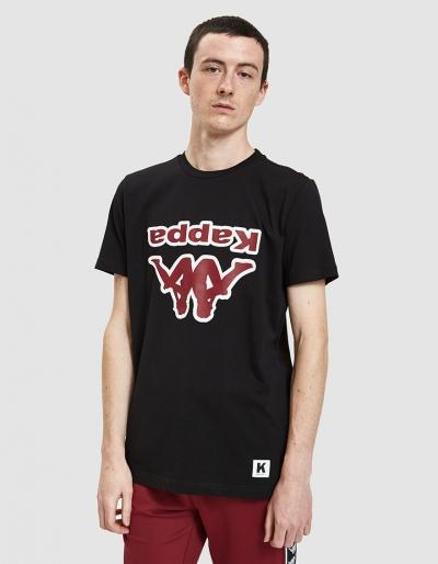 Kappa Kontroll Kontroll Play-off T-shirt In Black