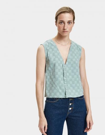 Need Margeaux Tank In Dusty Blue
